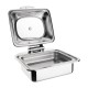 Olympia 1/2 Inductieverwarmerset GN 1/2 - Chafing Dish Elektrisch RVS & Glas