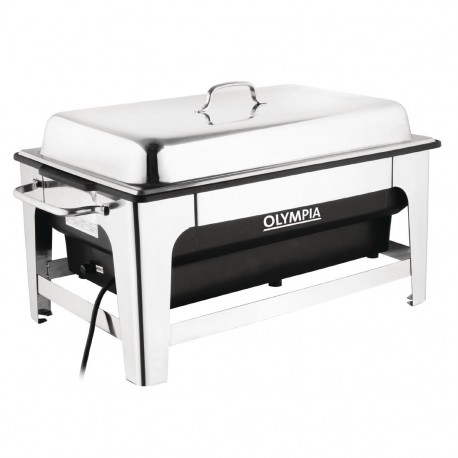 Olympia elektrische chafing dish GN 1/1 - RVS, zwart, 13,5L