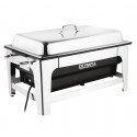 Olympia elektrische chafing dish GN 1/1 - RVS, zwart, 13,5L