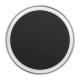 Olympia RVS antislip dienblad rond 35,5 cm – zwart