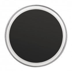 Olympia RVS antislip dienblad rond 35,5 cm – zwart