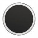 Olympia RVS antislip dienblad rond 35,5 cm – zwart