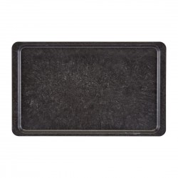 Cambro Versa polyester dienblad glad 53 x 32,5 cm - houtskool