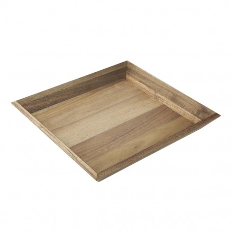 Olympia Acacia Dienblad Rechthoekig 380x355x50mm - Bruin Hout