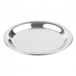 Olympia Ronde Roestvrijstalen Fooischaal 150mm