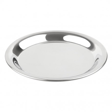 Olympia Ronde Roestvrijstalen Fooischaal 150mm