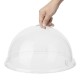 Olympia Kristallon koepelvormige bordafdekking rond - 303x160mm