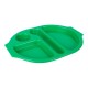 Olympia Kristallon dienbladen met vakken 37,5x27,8cm groen (10 stuks)