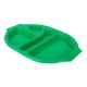 Olympia Kristallon dienbladen met vakken 37,5x27,8cm groen (10 stuks)