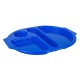 Olympia Kristallon dienbladen met vakken 37,5x27,8cm blauw (10 stuks)