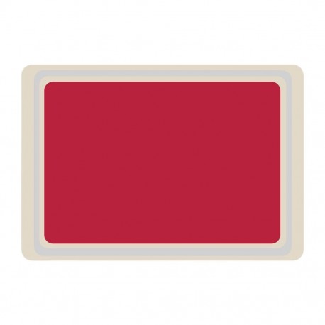 Roltex Original dienblad rood 53x37cm – duurzaam en stapelbaar