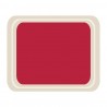 Roltex Original dienblad rood 42x32 cm - polyester & glasvezel