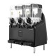 Polar U-Serie Slushmachine 3x 12L - RVS Drankdispenser Zwart