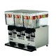 Santos 34-3A gekoelde drankdispenser 3x 12L – zilver