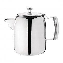 Olympia RVS theepot 1,4L - Zilver | Horeca kwaliteit