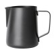 Olympia zwarte anti-kleef melkschuimkan 570ml – RVS