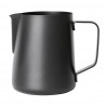 Olympia zwarte anti-kleef melkschuimkan 570ml – RVS
