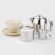 Olympia Cosmos RVS theepot 570ml – Zilver