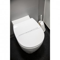 Sanified for Your Protection hygiënestickers voor toilet - 250 stuks