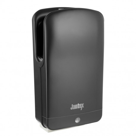 Jantex Straalstroom Handdroger Zwart – 1kW voor Badkamer en Horeca
