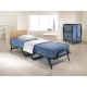 Jay-Be Contract eenpersoons opklapbed met waterbestendige matras - zwart