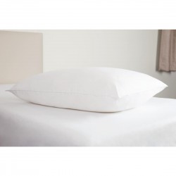 Mitre Comfort Palace hoofdkussen wit – Polykatoen/Quallofil vezel voor hotelkamer