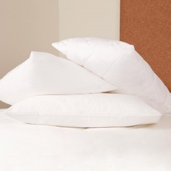 Mitre Comfort Polyzip molton kussensloop – wit, 480 x 750 mm