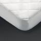Mitre Comfort Quiltop Matrasbeschermer Enkel – Wit Polyester Microvezel