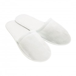 Mitre Essentials sloffen wit – comfortabele hotelslippers per paar