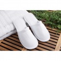 Mitre Essentials slippers met gesloten teen – wit, one size