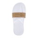 Mitre Essentials slippers met gesloten teen – wit, one size