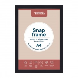 Europel Klapframe A4 25mm Mat Zwart | DTM Primera