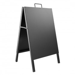 Olympia Metalen Stoepbord Met Draaghandvat 500x850mm - Zwart