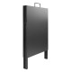Olympia Metalen Stoepbord Met Draaghandvat 500x850mm - Zwart