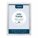 Zelfklevende Info Frame Set A4 Zilver – DTM Primera, 2 stuks