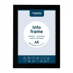 Zelfklevend Info Frame A5 Zwart - Set van 2 | DTM Primera