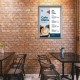 Europel Clicklijst A4 25mm Zilver – Display Sign van Geanodiseerd Aluminium