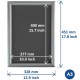 Europel Kliklijst A3 25mm Zilver – DTM Primera Display Sign