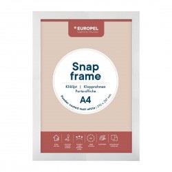Europel Kliklijst A4 25mm Mat Wit – DTM Primera Display Sign