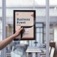 Zelfklevend Infokader A4 Zwart – Set van 2 Stuks | DTM Primera