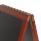 Securit Duplo stoepbord 1350x700mm mahonie
