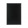 Securit Woody krijtbord hout 60x40 cm zwart – inclusief krijtstift en montageset