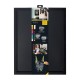 Securit Woody krijtbord hout 60x40 cm zwart – inclusief krijtstift en montageset