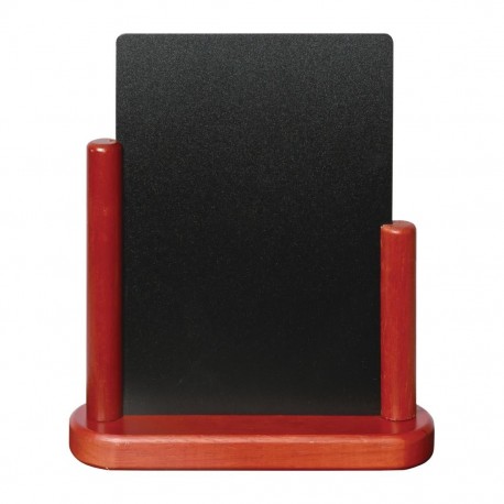 Securit Tafelblad Met Half Frame – Schoolbord 280x200 mm Mahonie