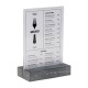 Europel Bordhouder A5 Polystone Anthraciet | DTM Primera