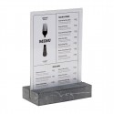 Europel Bordhouder A5 Polystone Anthraciet | DTM Primera