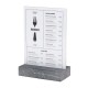 Europel Bordhouder A5 Polystone Anthraciet | DTM Primera