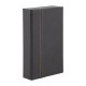 Securit Trendy Rekeningpresentator Leerlook Zwart