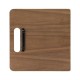Securit Walnut Menukaarthouder met Ringband – Notenhout Snijplank Design
