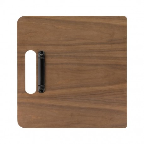 Securit Walnut Menukaarthouder met Ringband – Notenhout Snijplank Design